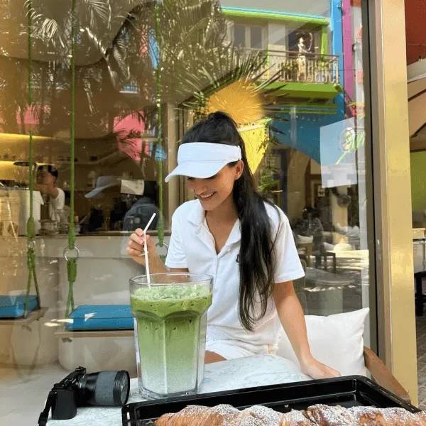 Ceremonial matcha at Matchoya Blue Tree Phuket