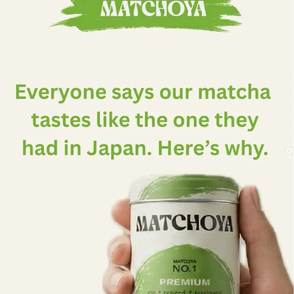 Matcha latte at Matchoya — Japanese matcha cafe Phuket
